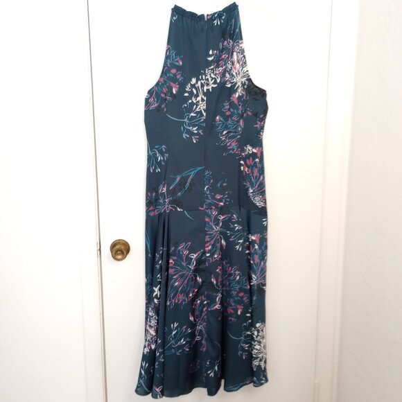 Rachel Roy Claudette Floral Tie Front Midi Dress - Picture 6 of 12